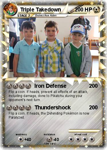 Pokemon Triple Takedown