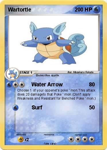 Pokemon Wartortle