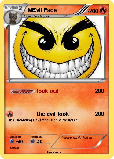 Pokemon MEvil Face