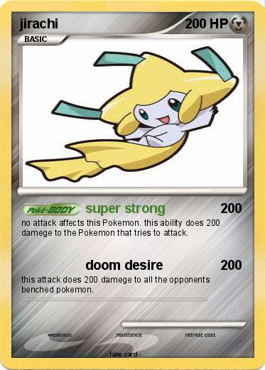 Pokemon jirachi