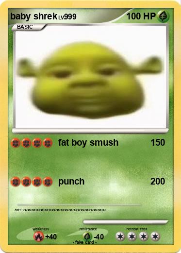 Pokemon baby shrek