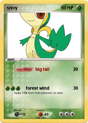 Pokemon snivy