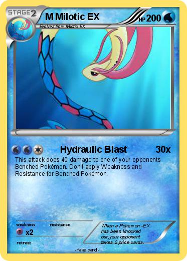 Pokemon M Milotic EX