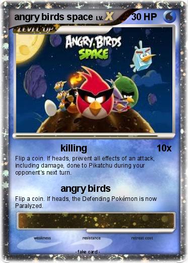 Pokemon angry birds space