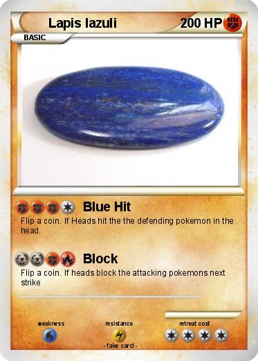 Pokemon Lapis lazuli