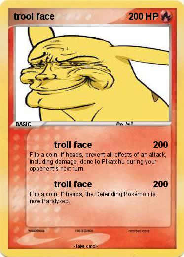 Pokemon trool face