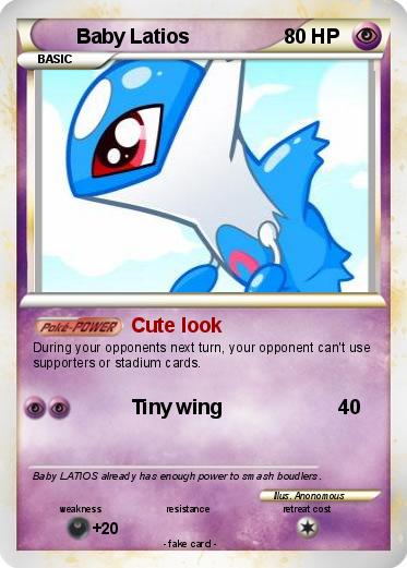 Pokemon Baby Latios