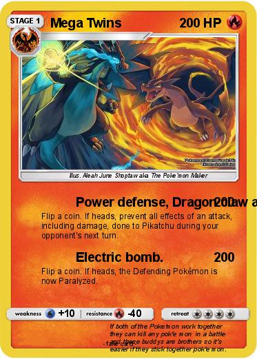 Pokemon Mega Twins