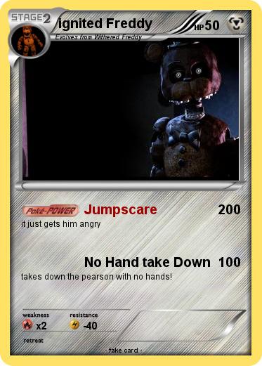 Pokemon ignited Freddy