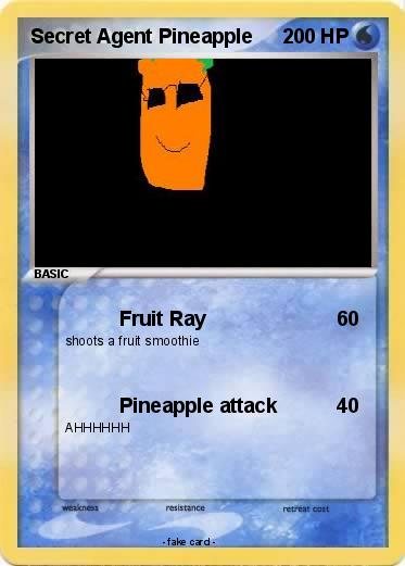 Pokemon Secret Agent Pineapple