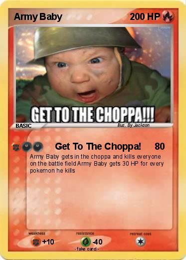 Pokemon Army Baby