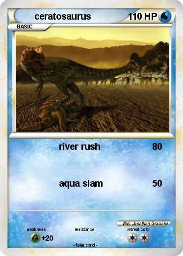 Pokemon ceratosaurus