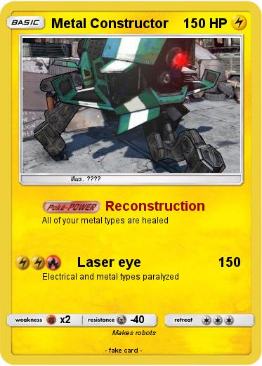 Pokemon Metal Constructor