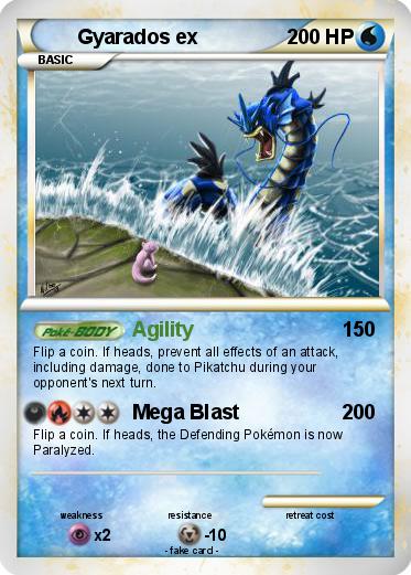 Pokemon Gyarados ex
