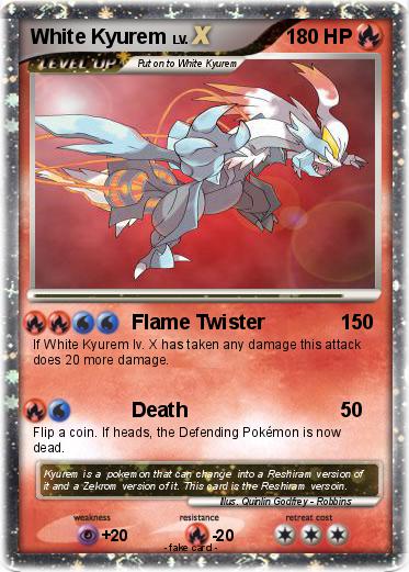 Pokemon White Kyurem