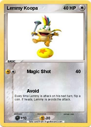 Pokemon Lemmy Koopa