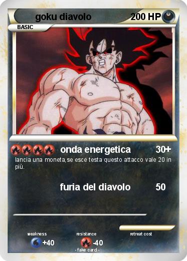 Pokemon goku diavolo