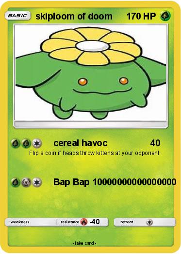 Pokemon skiploom of doom