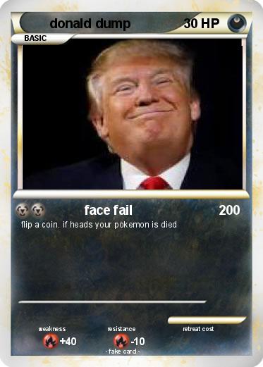 Pokemon donald dump