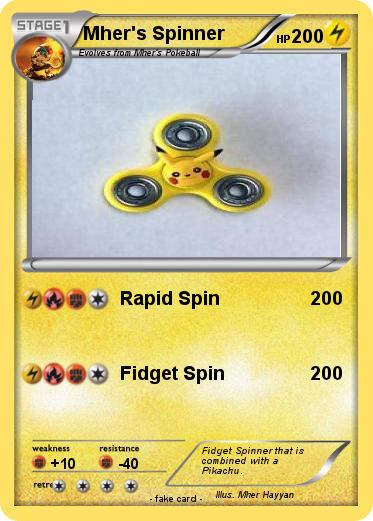 Pokemon Mher's Spinner