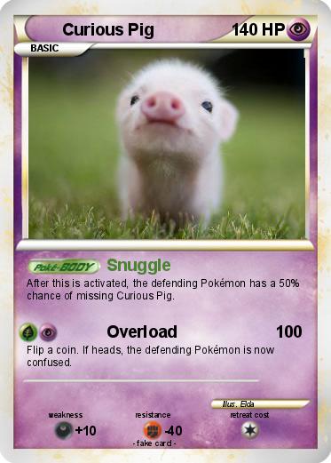 Pokemon Curious Pig