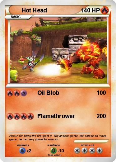 Pokemon Hot Head