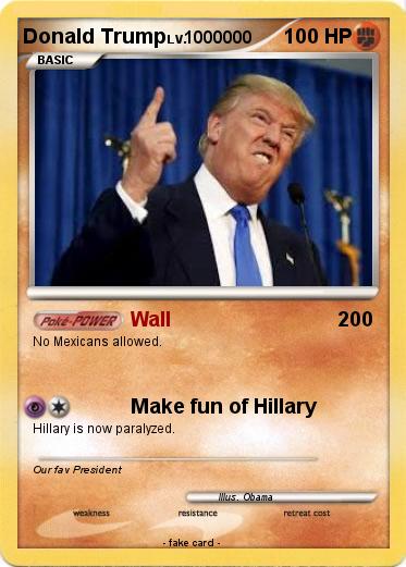 Pokemon Donald Trump
