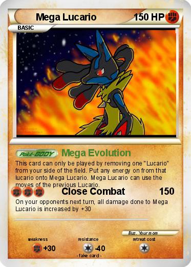 Pokemon Mega Lucario