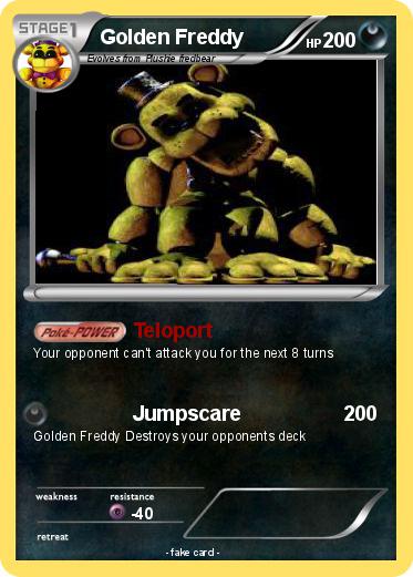 Pokemon Golden Freddy