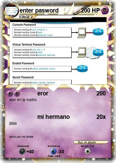 Pokemon enter pasword