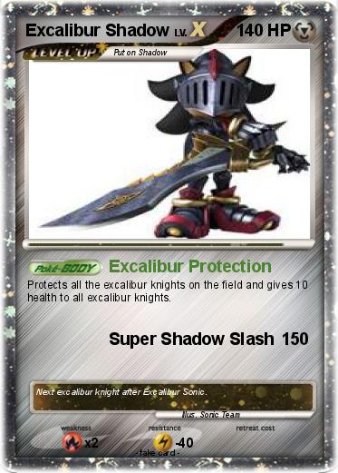 Pokemon Excalibur Shadow