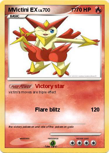 Pokemon MVictini EX