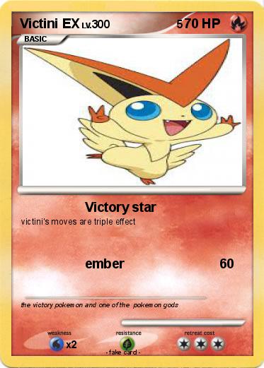 Pokemon Victini EX