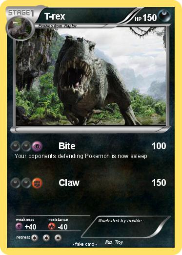 Pokemon T-rex
