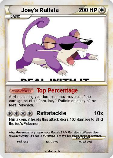 Pokemon Joey's Rattata