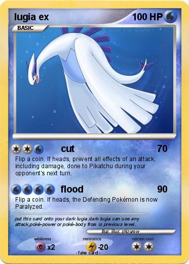 Pokemon lugia ex