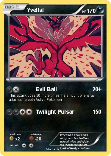 Pokemon Yveltal