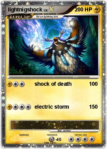 Pokemon lightnigshock