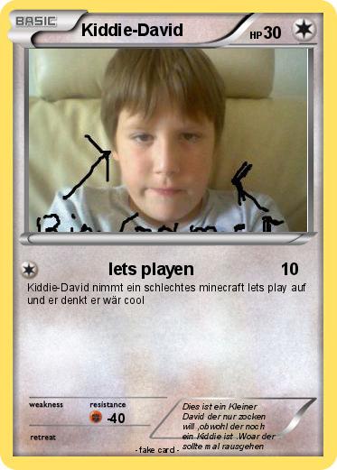 Pokemon Kiddie-David