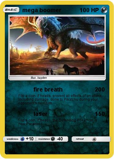 Pokemon mega boomer