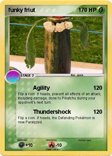Pokemon funky friut