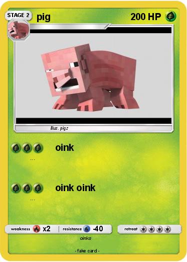 Pokemon pig