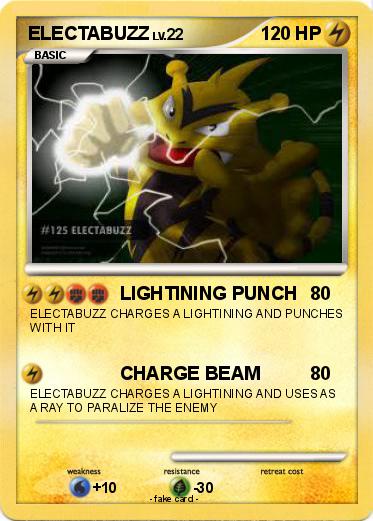 Pokemon ELECTABUZZ