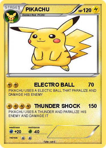 Pokemon PIKACHU