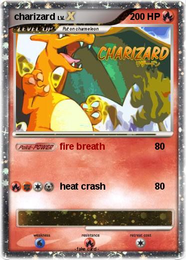 Pokemon charizard