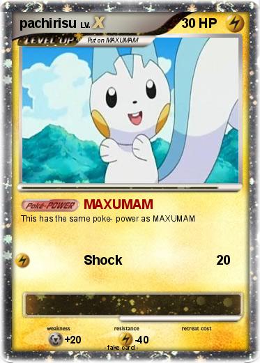 Pokemon pachirisu