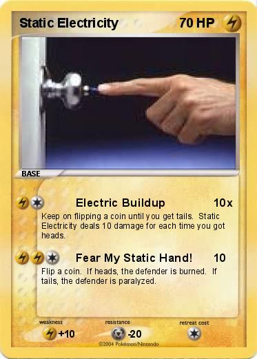 Pokemon Static Electricity