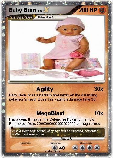 Pokemon Baby Born