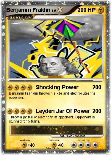 Pokemon Benjamin Fraklin