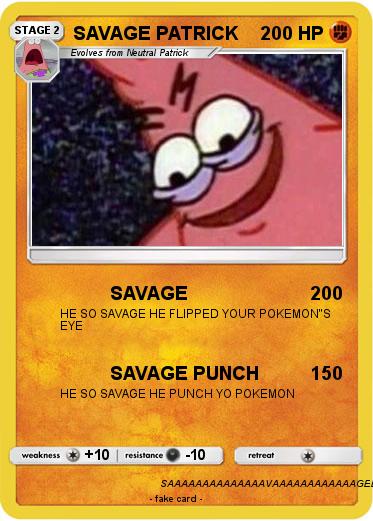 Pokemon SAVAGE PATRICK